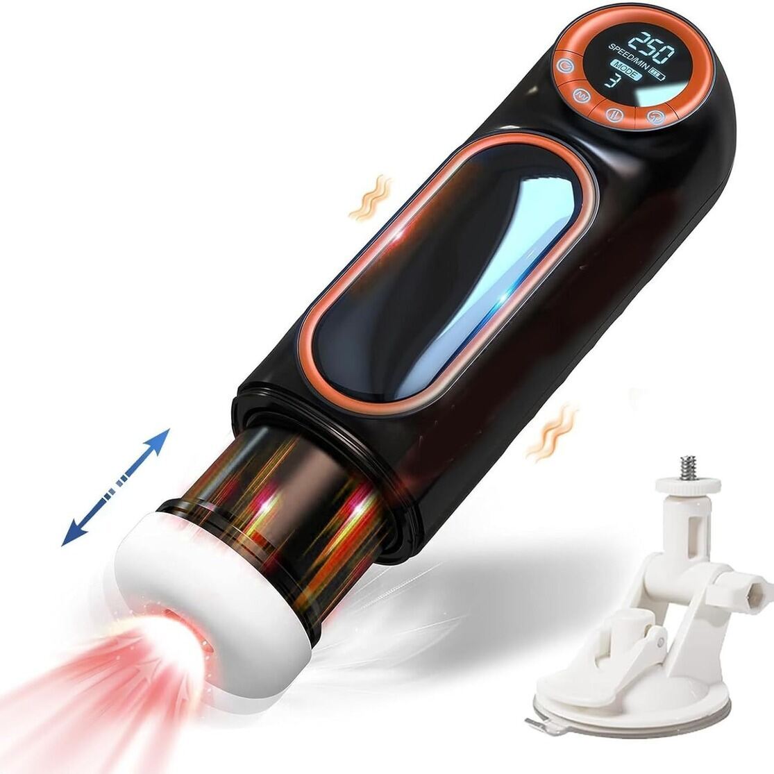 Masturbator Voyager Alien Aircraft Cup Fully Automatic Telescopic Clip Suction Electric Masturbation Adult male intimate soft massage c JA15