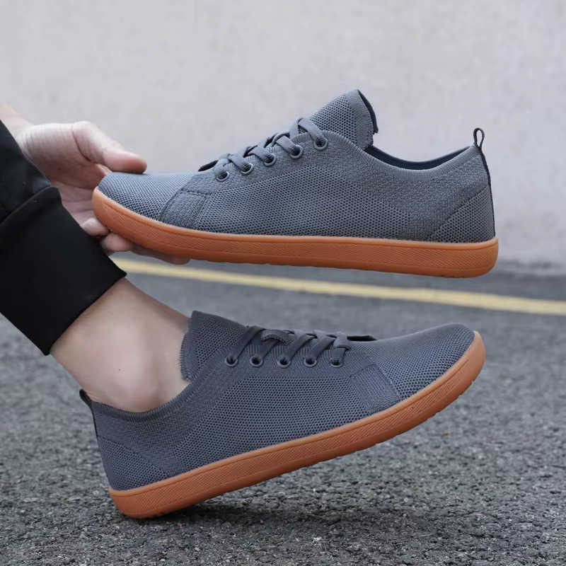 Wide Casual Shoes Barefoot Unisex Shoes for Men Women Outdoor Trail Running Minimalist Walking Shoes Lightweight and Breathable D260922