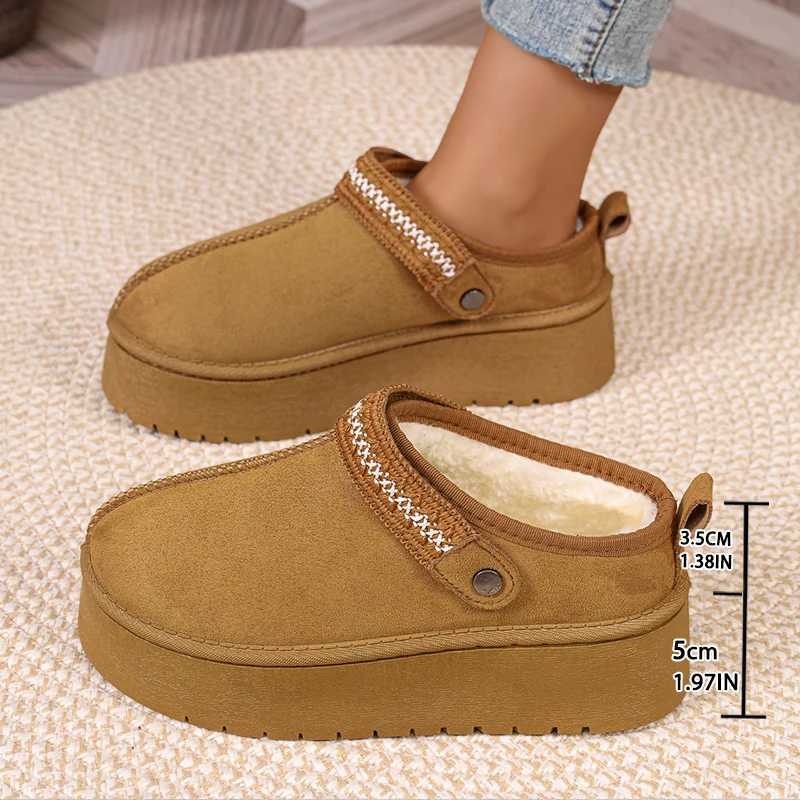 Stivali da donna 2026 Nuova Australia Inverno Scarpe di cotone calde Comode moda Stivaletti impermeabili alla caviglia Stivali da neve da donna in p