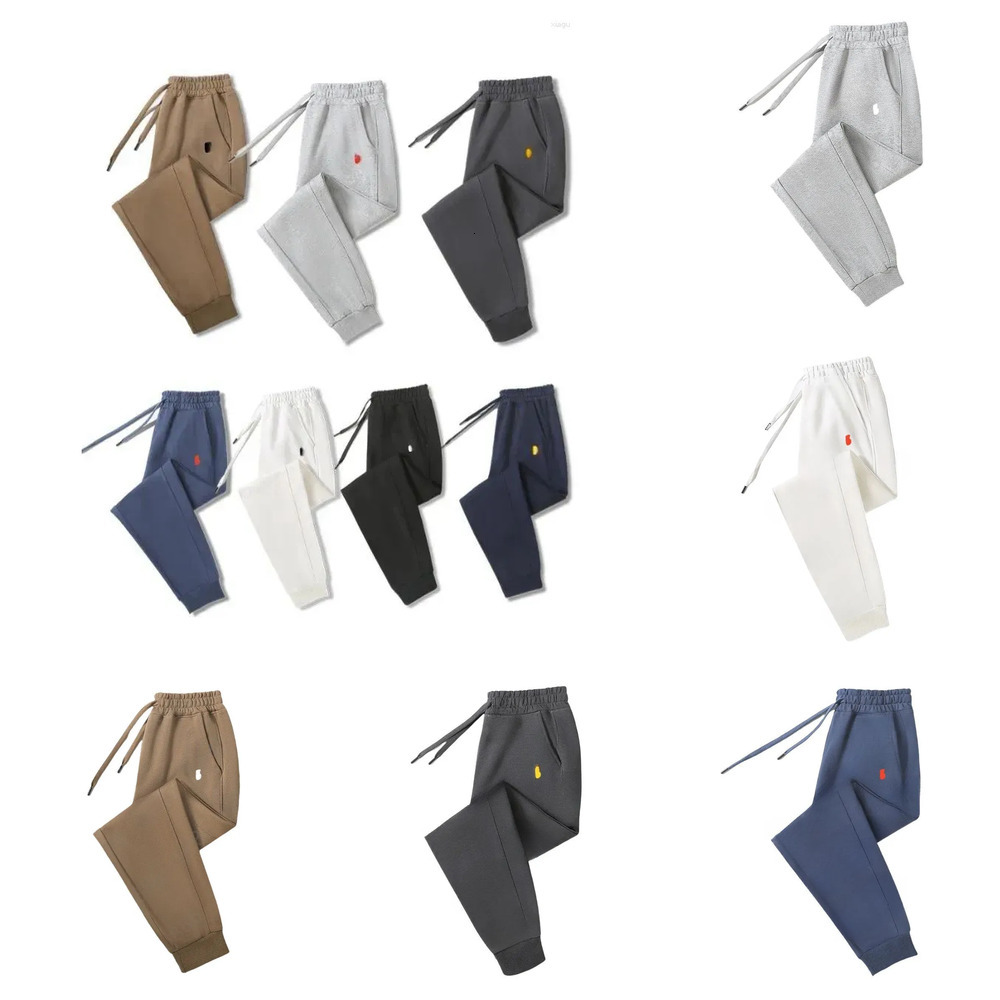 Men's Pants 100 Cotton Top quality Mens Designer Pant Polo Sweatpants High Quality Sport Jogger Polos Pantalon Men Women Autumn Winter Hip Hop