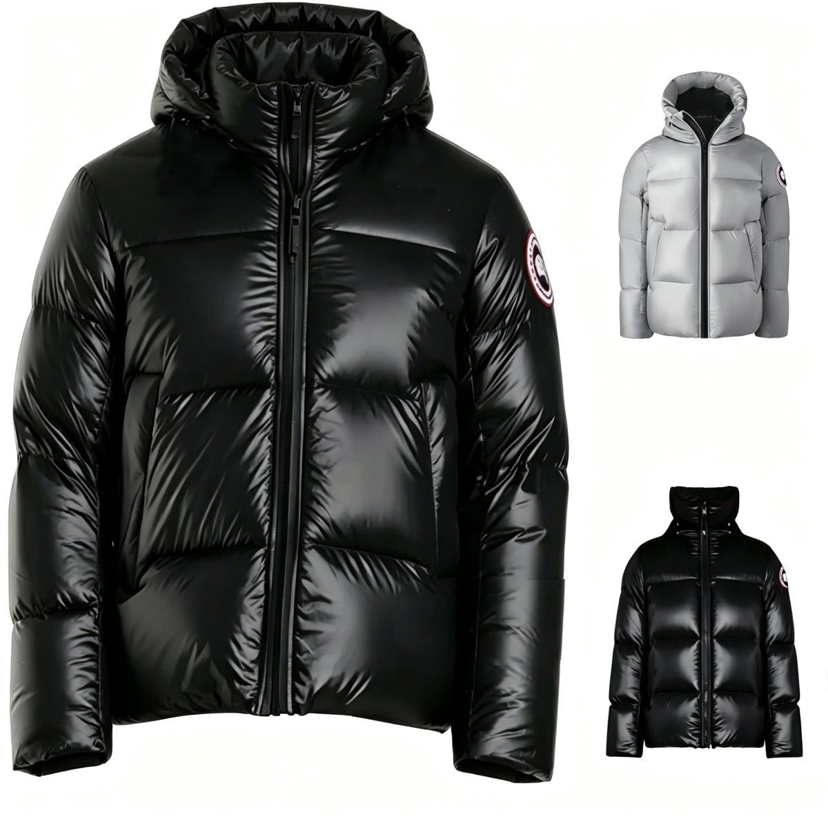 Crofton Parka's Heren Dames Donsjack met capuchon Canada Crofton Puffer Jas Winter Warm Winddicht Glanzende Bovenkleding Voor Man Vrouw