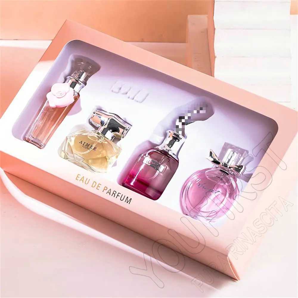 Fragrance Classic Brand Perfume Women Eau de Parfum Femme 100ml Club De Nuit Perfumes Feminino Gift Box 4Pcs Set Floral Fruity Scent Spray X260921
