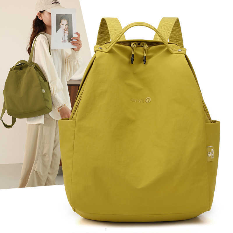 Fashion Backpack Style Backpack Lightweight Women's New Simple Travel Portable Backpack Large Capacity Outdoor School Girl's Schoolbag H26