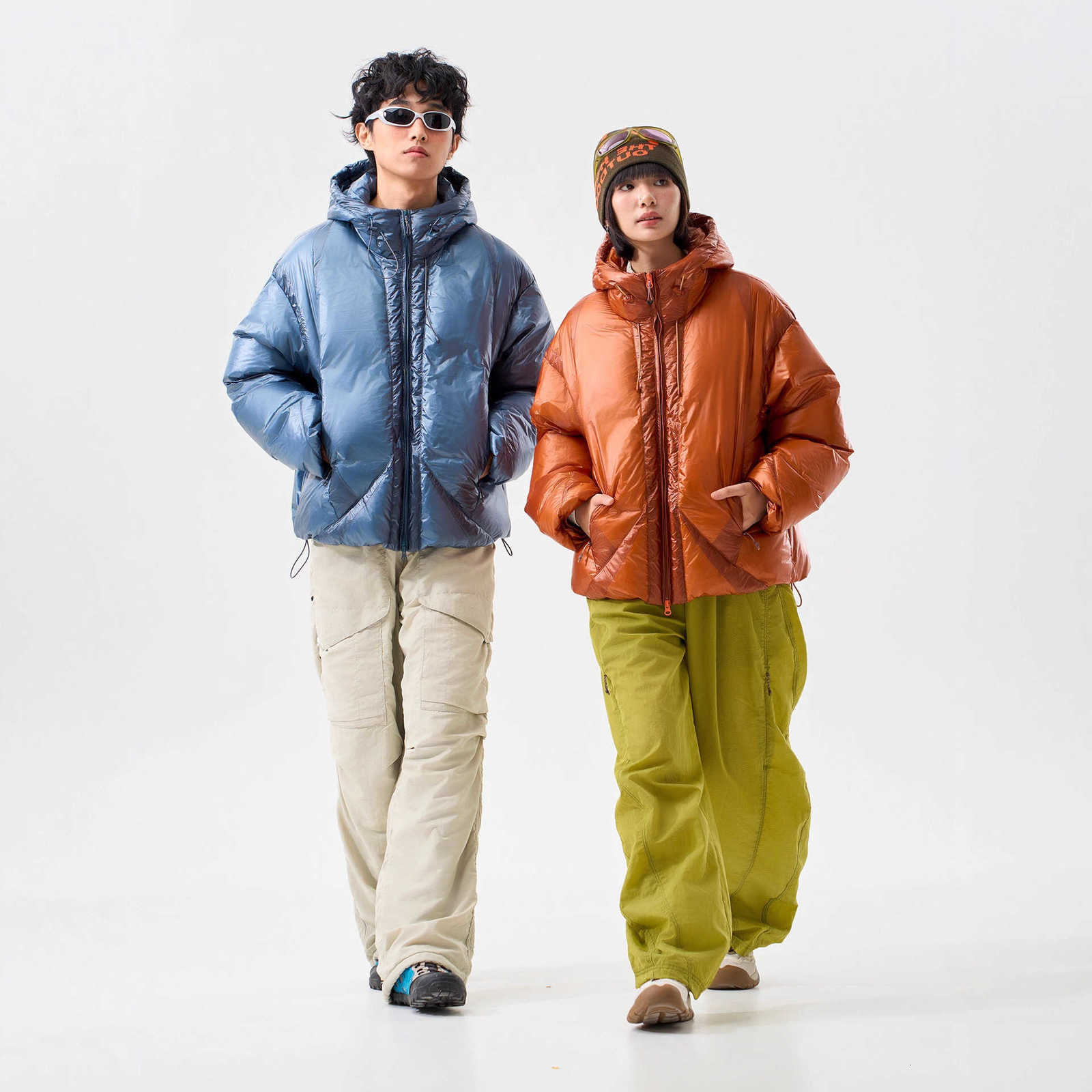 Outdoor Men's Down Parkas Unisex 90% White Duck Down Hooded Jacket Winter WindResistant WaterRepellent WearResistant Warm Outerwear C260922