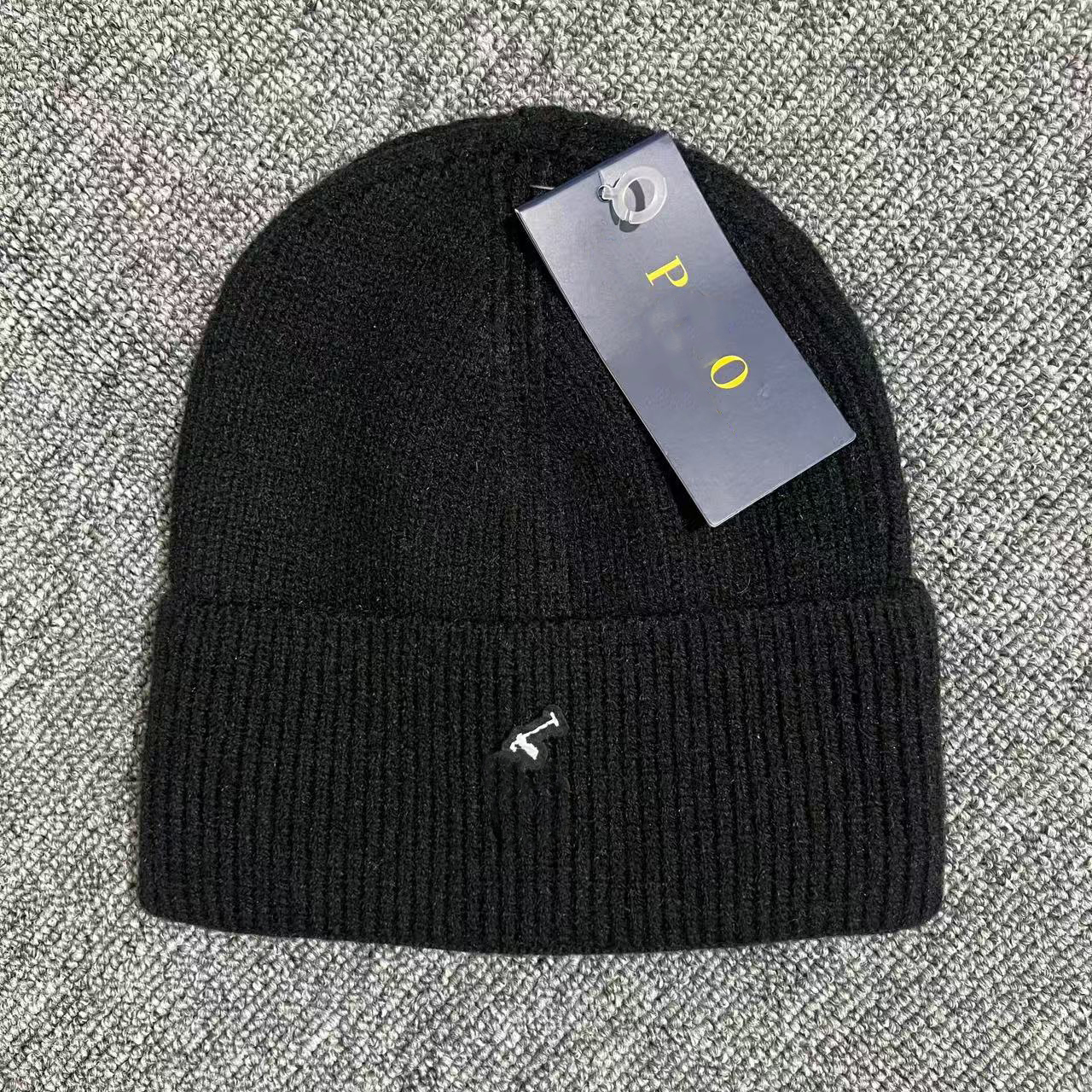 High quality designer beanie classic letter knitted bonnet Classic pony embroidery Caps for Mens Womens beanie Autumn Winter Warm Thick Wool Embroid