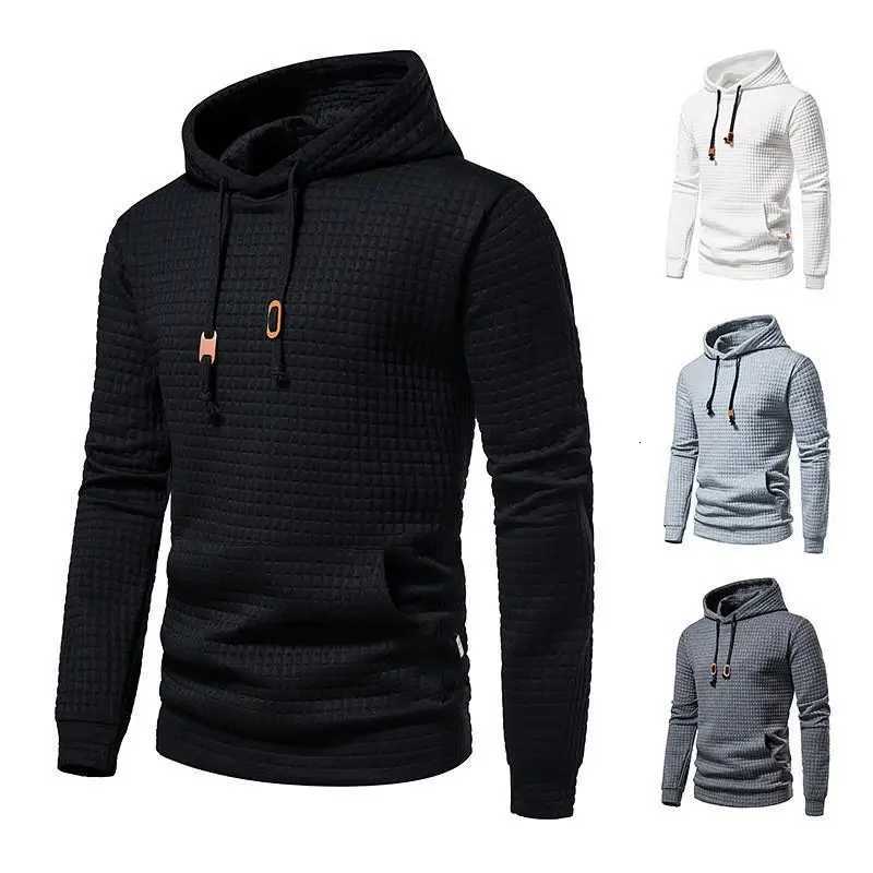 Hoodies Sweatshirts 2023 New Men's Men's Casual Hoodie Sweatshirt Embroidered Fabric Straight Leg Fit Hoodless Pure Color Sport Scene Stra