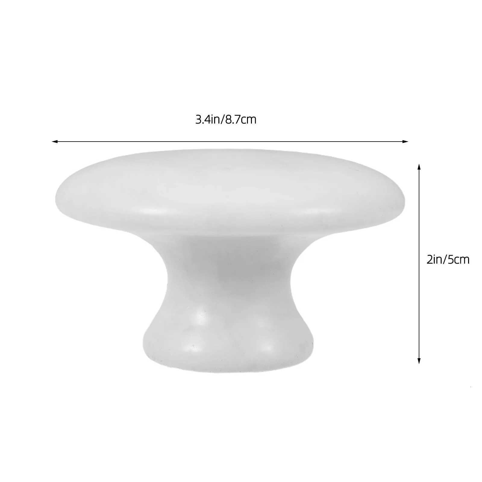 Massager Mushroom Jade Massage Face Stick Natural Cooling Heating Stone for Facial Body Massage Puffiness Reduction Skin Tightening Beauty N260921