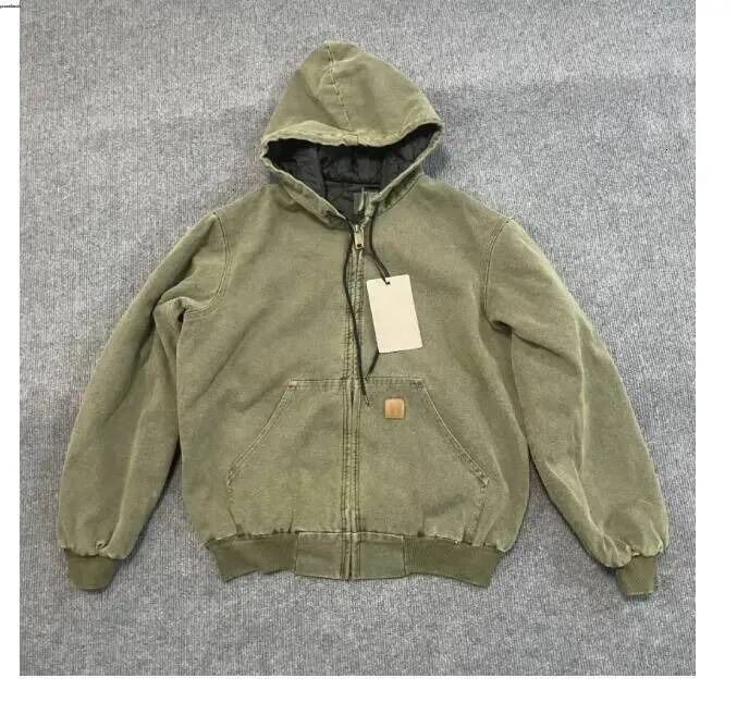 Cars Hartly Jacket High Quality Mens Designer Jackets Vintage Style Top Quality Cotton Coat Detroit Classic Trend Brand Cargo Coats Cars Hartly Vint