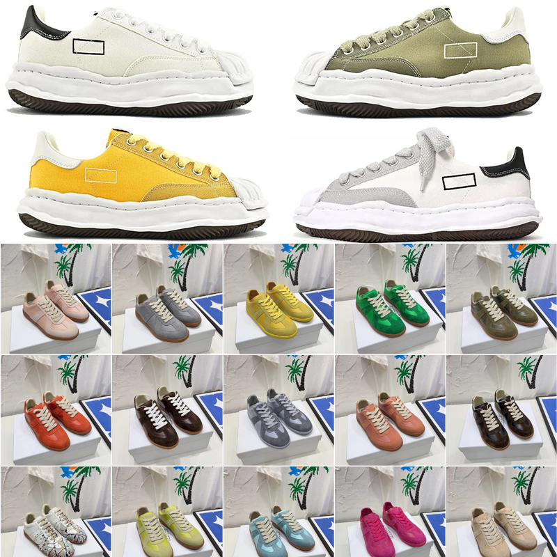 Designer Mason Peterson mm6 Canvas Mastermind Blakey Shoes Men Women New Casual Dissoed Low Natural Hank Blue Purple Green Black Sneakers 36-45 with