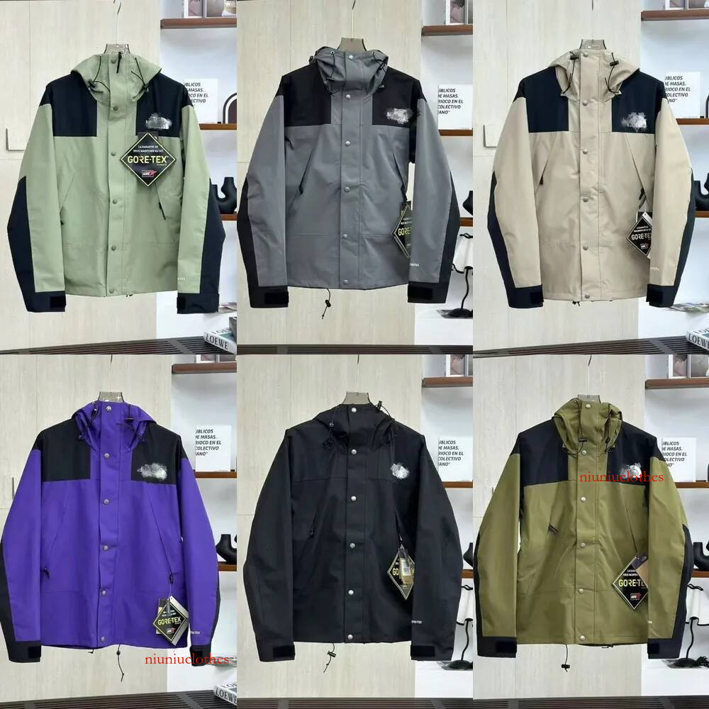 Designer Mens Jackets 1990 Classic Outdoor Waterproof Windproof Jacket Zipper Coat Unisex Versatile Outdoors Sports Ski Trekking Outdoor Jackets