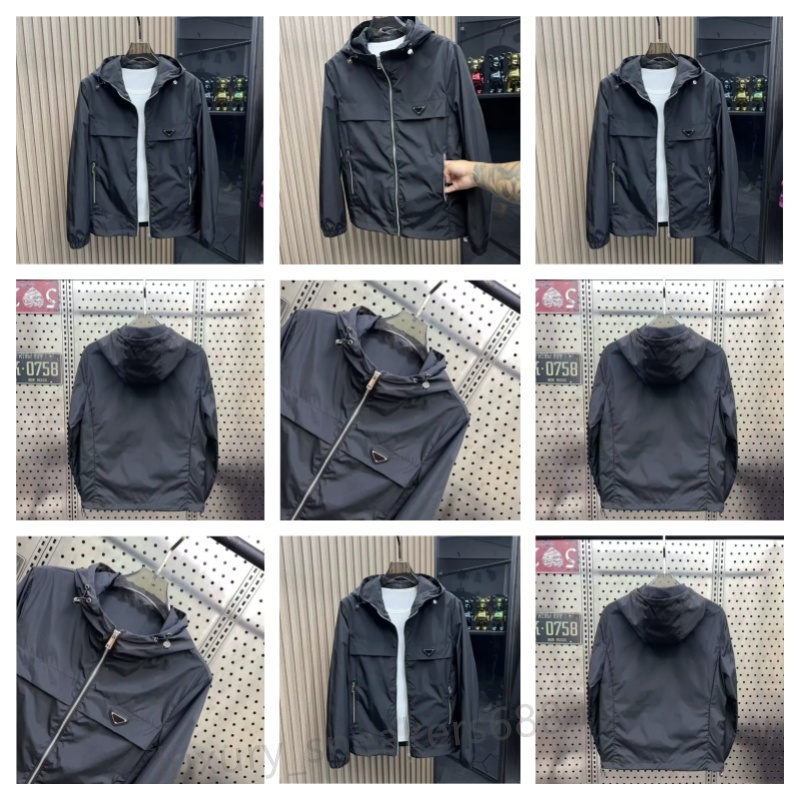 Pradlys Designer Kids Hoodie Classic Casual Brand Jacket Shirt Boys Girls Double Woven Material Oversized Bomber Jackets Arm Pocket Decoration V Nec