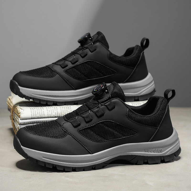 Casual Shoes Men'S Spring And Autumn Sports Shoes Rotating Comfortable And Non Slip Hiking Sports Shoes Plus Size Men'S Shoes 39-48 D26092