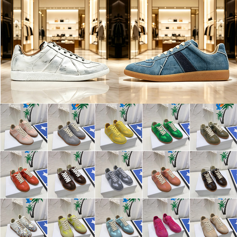 Designer mm6 Canvas Mastermind Shoes Men Women Casual Dissoed Natural Blue Purple Black Sneakers with box 36-45
