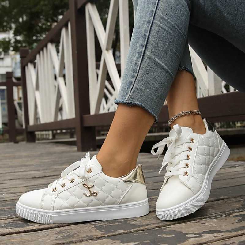 2026 Women Sneakers Casual Shoes Summer fashion Breathable Shoes Woman Soft Sole Walking Sneakers Casual Women Sneaker White Sneakers Women D260922