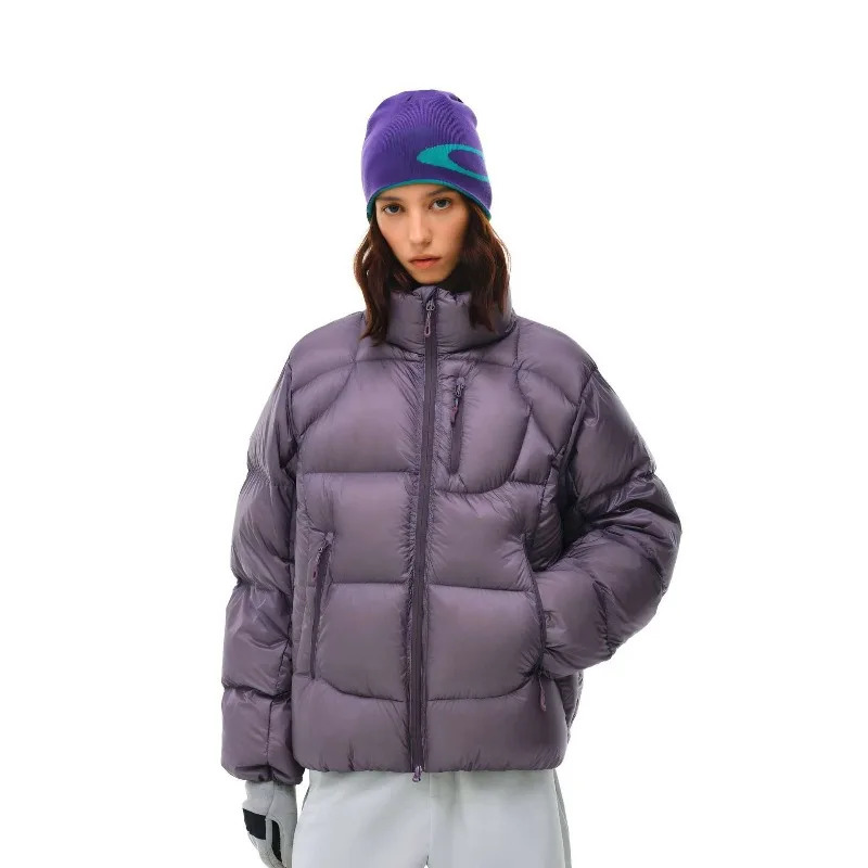 Fashion Winter Short Parkas Men Women Couple Clothes Down Cottonpadded Jacket Thicken Warm Coat Standup Collar Loose Outerwear 260921