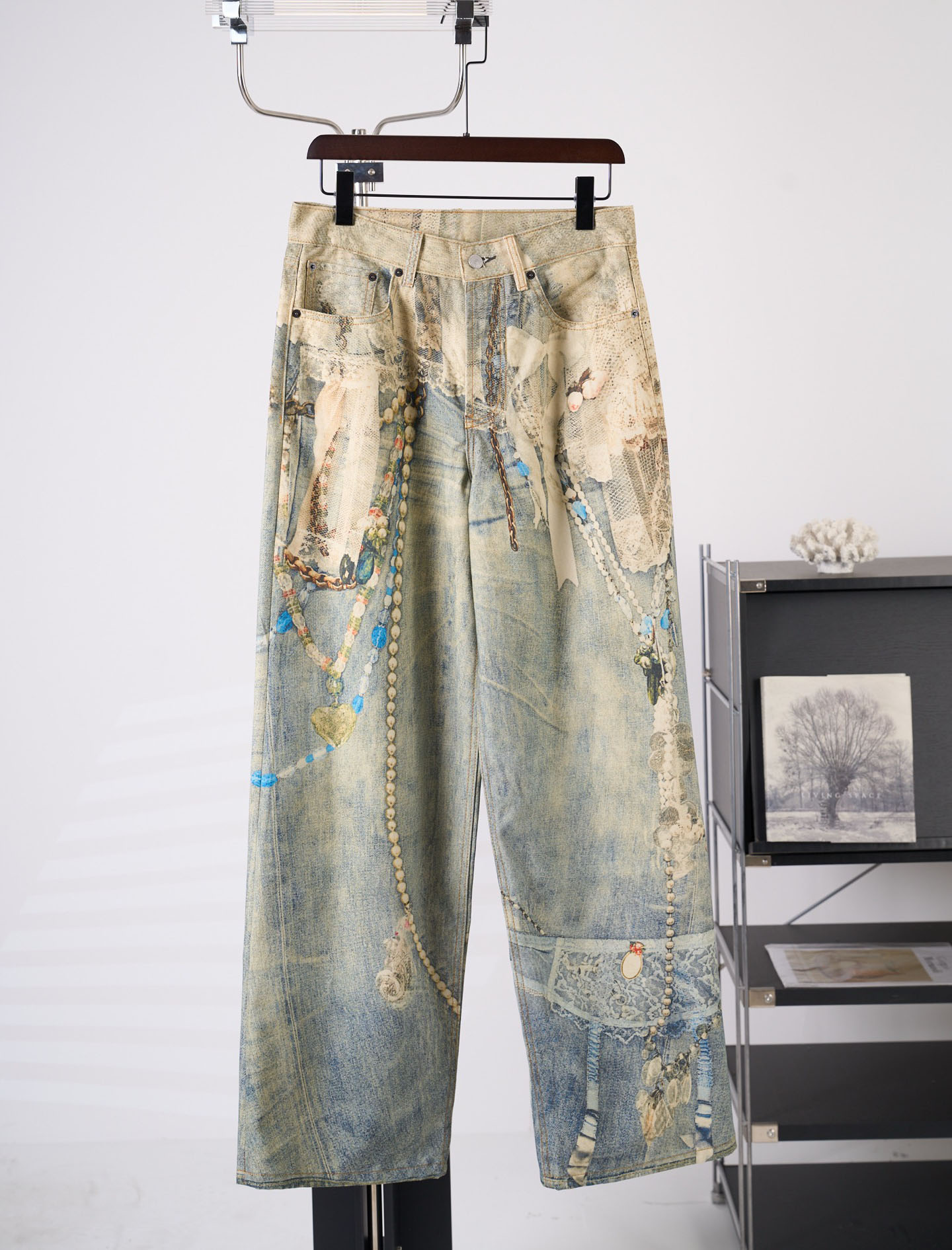 Men's Plus Size Pants Unwashed Selvedge Mens Raw Denim Jeans High Quality Indigo Small Quantity Wholesale Price Japanese Style Cotton Japan RED
