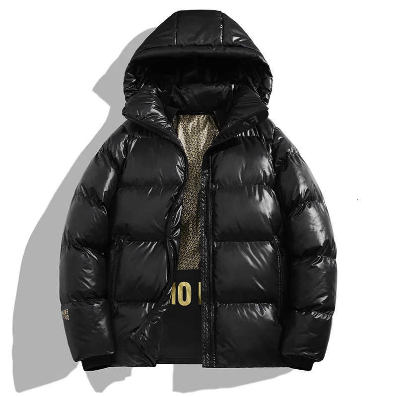 Winter Men's Thick Down Parkas Jacket Warm Wool Windproof Hooded jacket Male Parkas Plus Size Fashion Man Jacket and Coat Men C260922