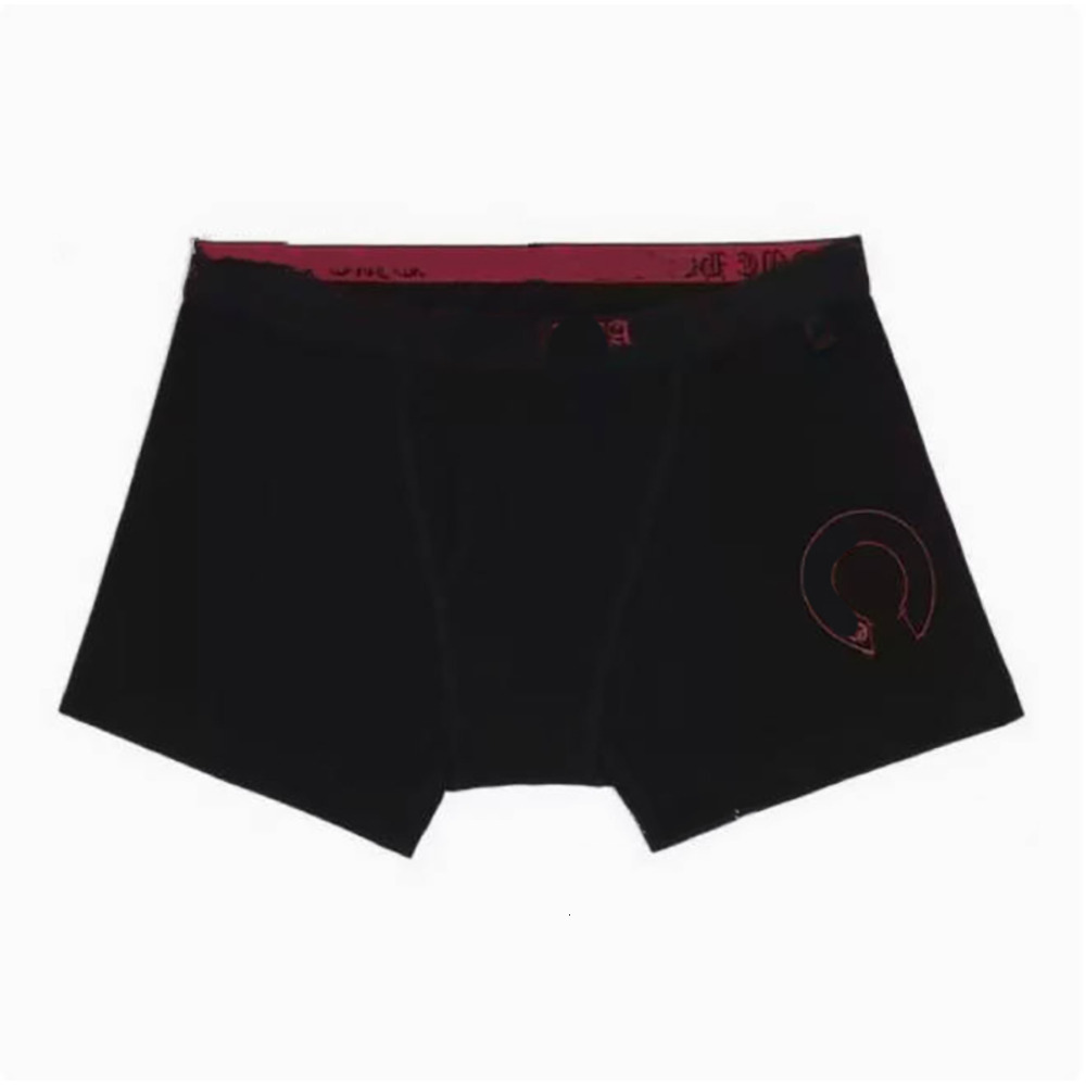 Chrome Men Hearrt Underwear Designer Boxers Underwear Men Trendy Crosses Print Underwear Boxers Cotton Sanskrit Horseshoe Briefs Comfortable Crome B