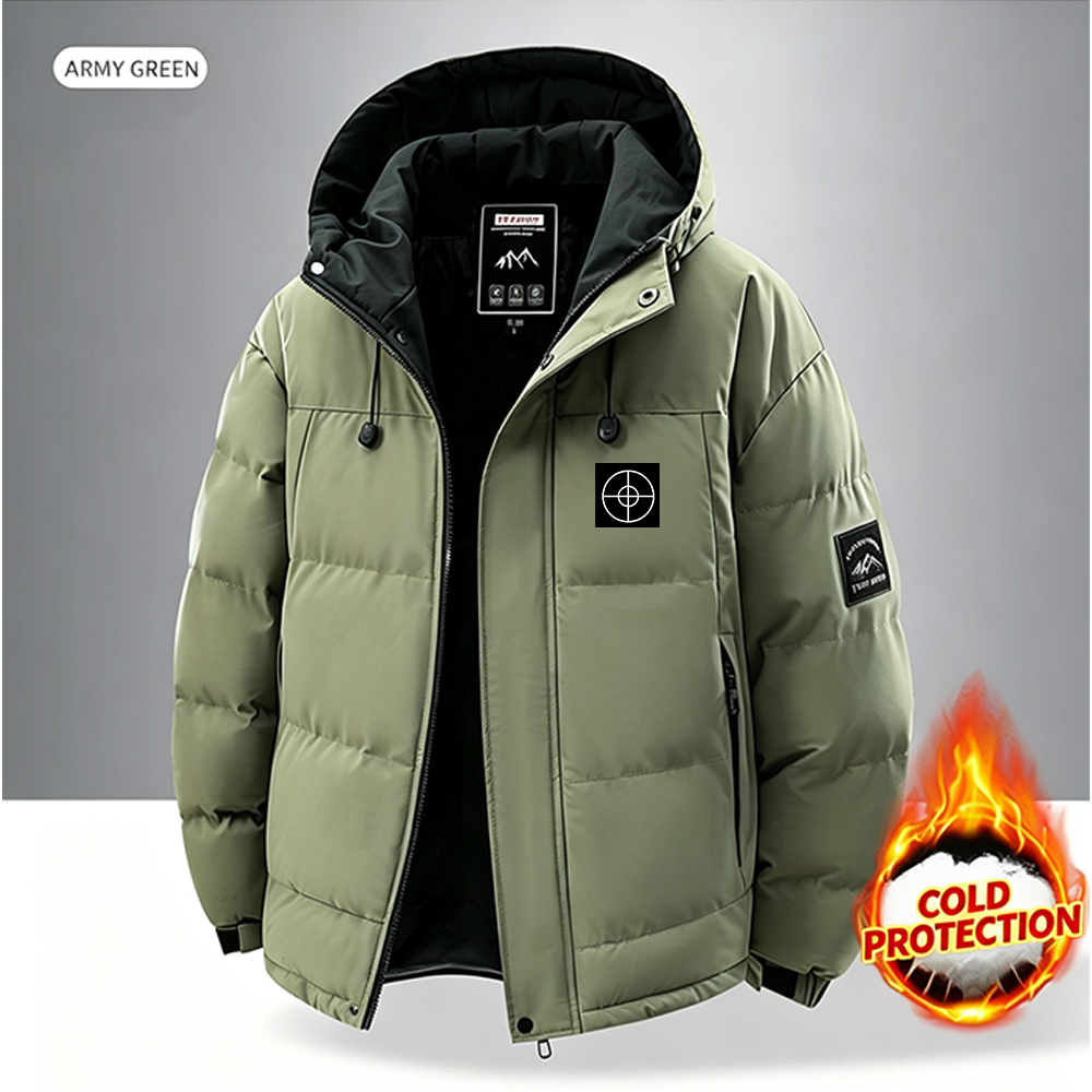 Designer Mens Puffer Jacket Thick Plaid Lined Hooded Winter Jacket mens Coats Winter Cotton Warm Veste Womens Letter Print Couple Detachable Sleeve