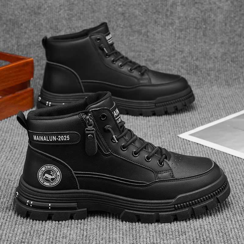 Designer Men's Skateboard Shoes Boots with Excellent Outdoor Anti-Slip Grip Offer Casual Comfort Suitable for Daily Wear Office Use and out J26