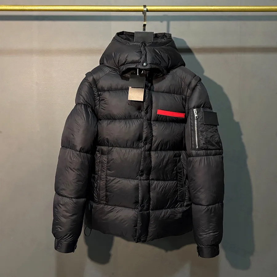 Men jacket Designer Puffer jacket Winter Jacket Parkas Down Coat Luxury Vest Fashion Gilet Slim Corset Thick Outfit Windbreaker Pocket Outsize Warm