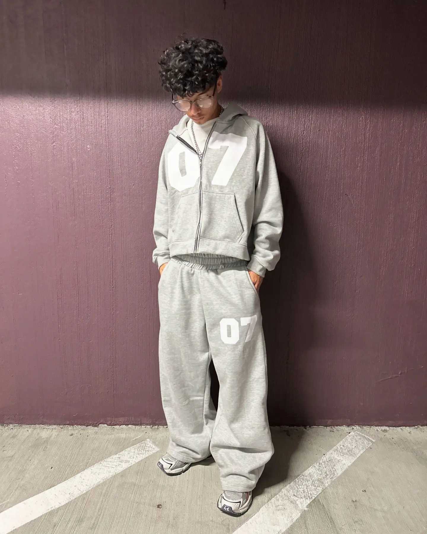 casual Men's Tracksuits 07even y2k zipper cardigan fashion hoodies women and men street sweatpants set sweatshirts tracksuit men clothing J2609