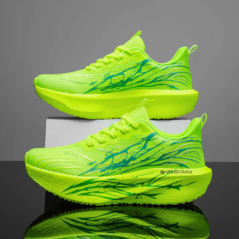 Shoes Marathon Running Casual Shoes Men Carbon Board Speciality Sports Breathable Lightweight Women's Comfortable Athletic Nonskid Sneakers D26