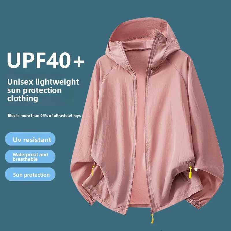Women's Jackets Breathable Anti-UV Sun Protection Coat Fashion Trendy Outdoor Casual OuterwearWomen Summer Ultra Thin Ice Silk Sunscreen Jacket