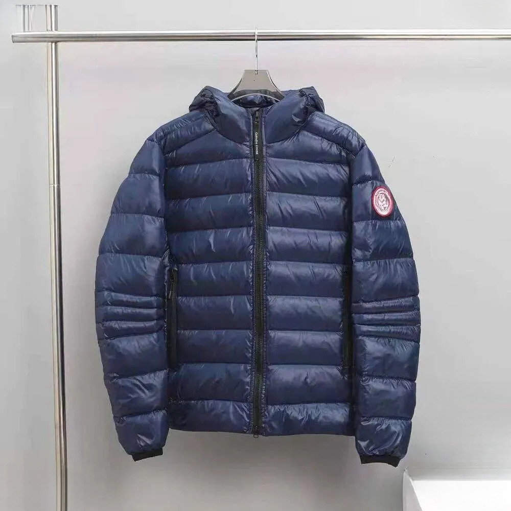 Canada Jacket Gooceness Jacket Designer Mens Jacket Warmer Thick Canadian Jacket Womens Style Slim White Duck Puffer Zip Up Canada Doudoune Gooselyn