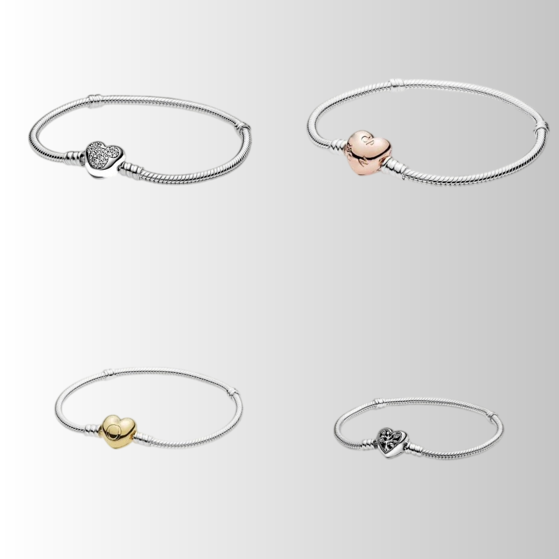 Designer bracelet for men women bracelets charm plated silver gold chain mouse shining crystal sweet heart luxury jewelry fashion gifts ho1730