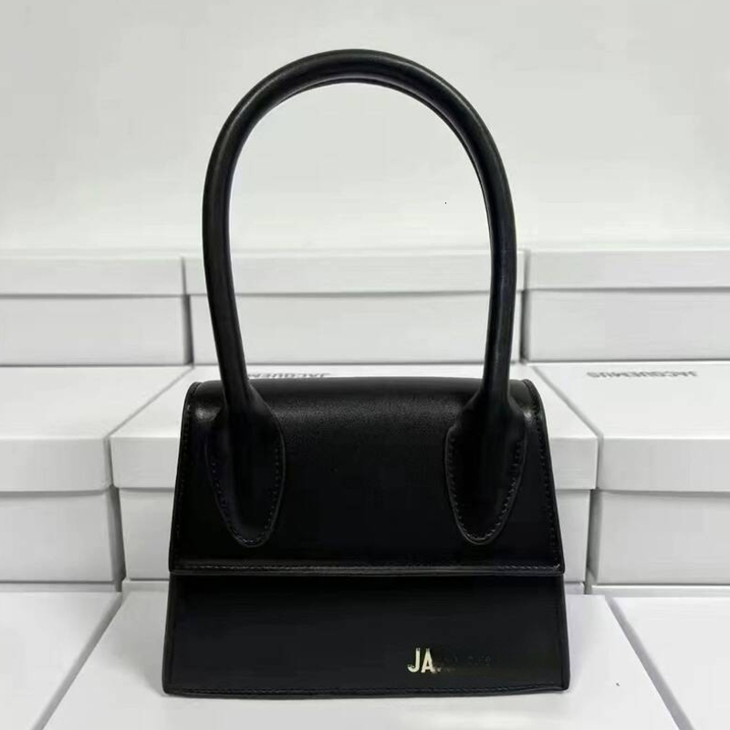 Jacquesmu Bag Designer Women Handbag Small Square Top Handle Bag Solid Color Minimalist Luxury 20cm Mini Jaquemeulys Kids Shoulder Crossbody For Dai