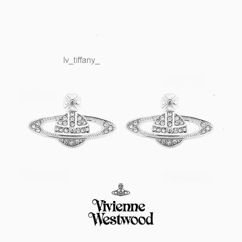 westwoods jewelry designer for women Necklace Trend High Version Saturn Full Diamond Jewelry Celebrity Minimalist Earrings Female Bracelet vivene je
