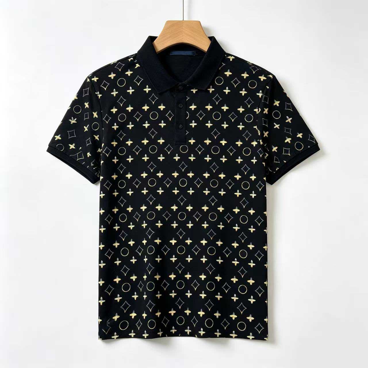 2026 Men Polo Summer Casual T Shirts Designer Mens Polos Letter Print Fashion Polo M-3XL