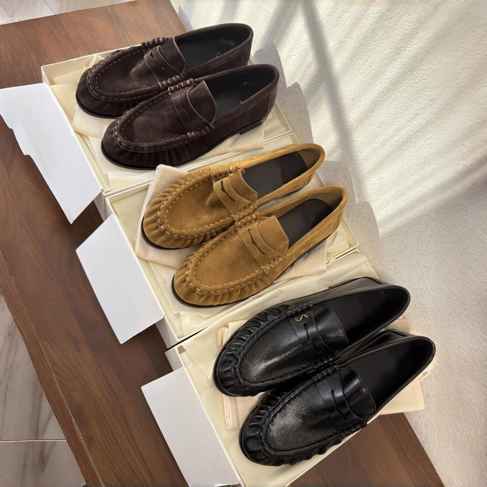 10A designer luxury leather penny suede crocodile slip on pink alligator ballet flat navy loafer mule italian black espadrille moccasin clog sandal