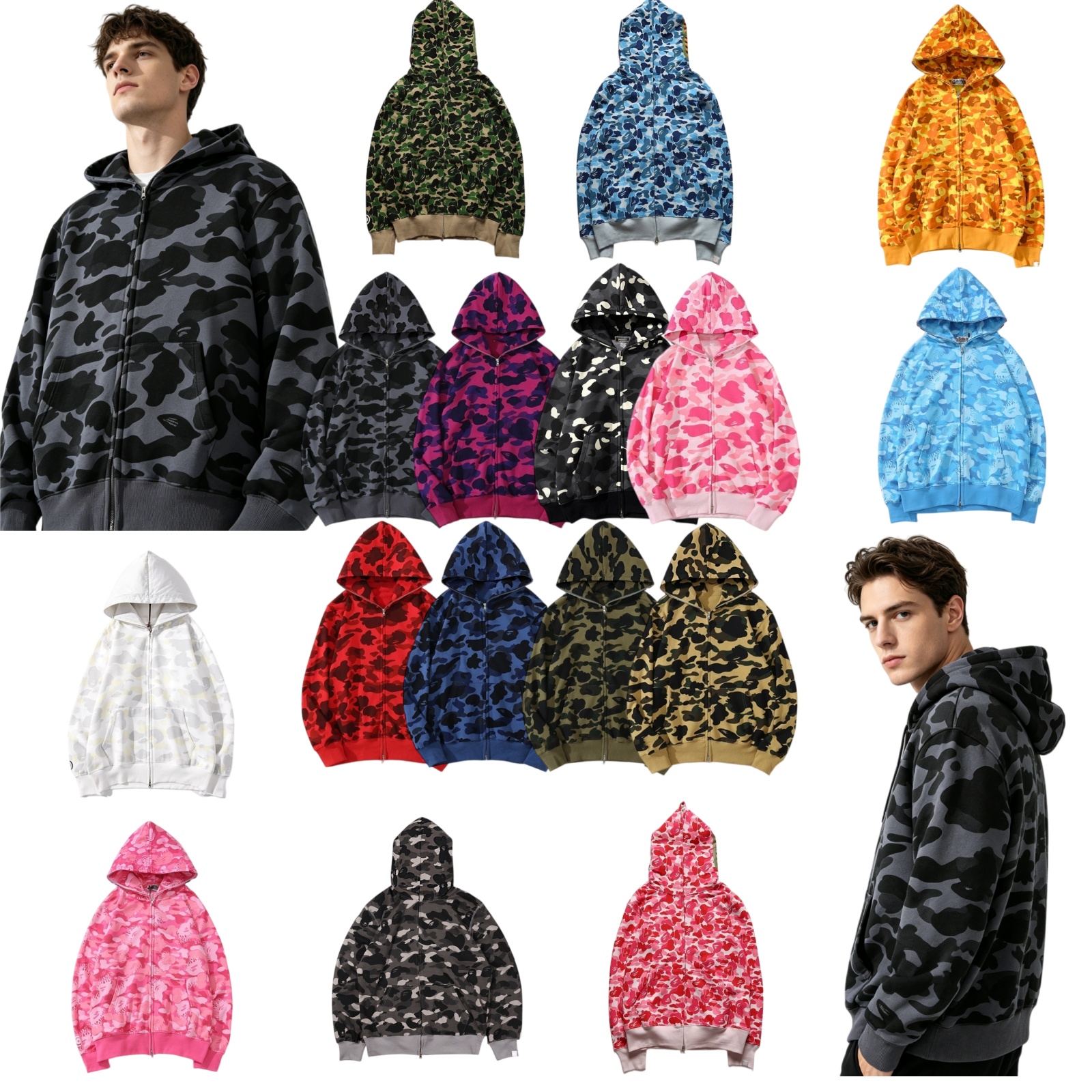 hoodie mens graphic sweatshirt sweater pullover zip up jacket fleece long sleeve casual clothes oversized streetwear hoody fashion premium quality