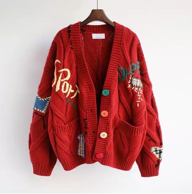 Women's Sweaters 2025 Sweater women Designers Clothes Winter Cardigan Cashmere Blend Fashion High Quality Christmas attire Loose-fitting knit c