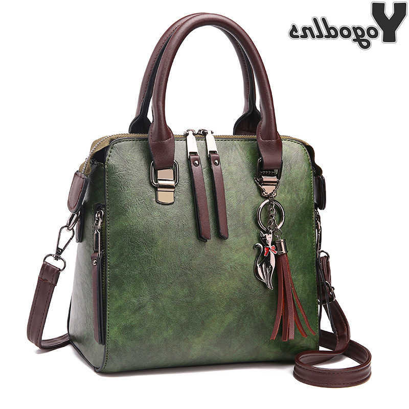 PU Vintage Cross Leather Body Ladies HandBags Women Messenger Bags TotesTassel Designer Crossbody Shoulder Bag Boston Hand Bags Hot Sale H260922