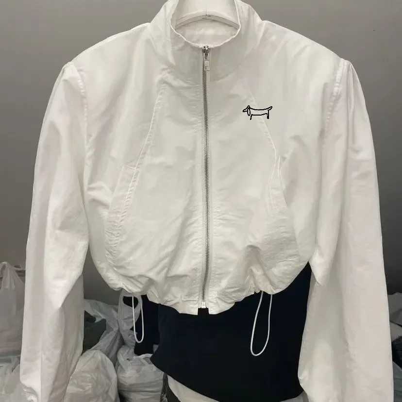 Women's Jackets Women's Golf Clothing Sun Protection Clothing Summer UV Protection Collar All-match Zipper Short Golf Jacket Fashion Casua