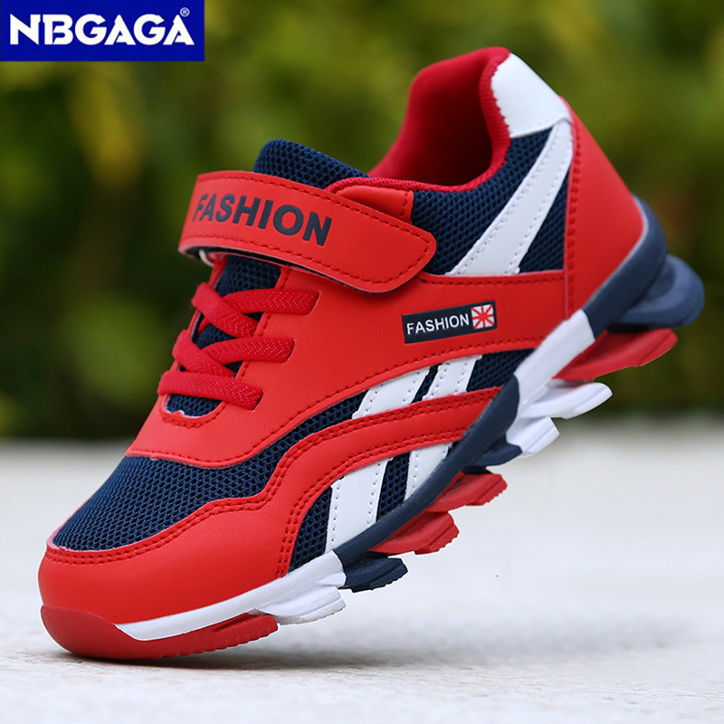 Children Sport For Boys Breathable Sneaker Lightweight Soft Soled Running Comfort Students Walking Casual Shoes 26L0922
