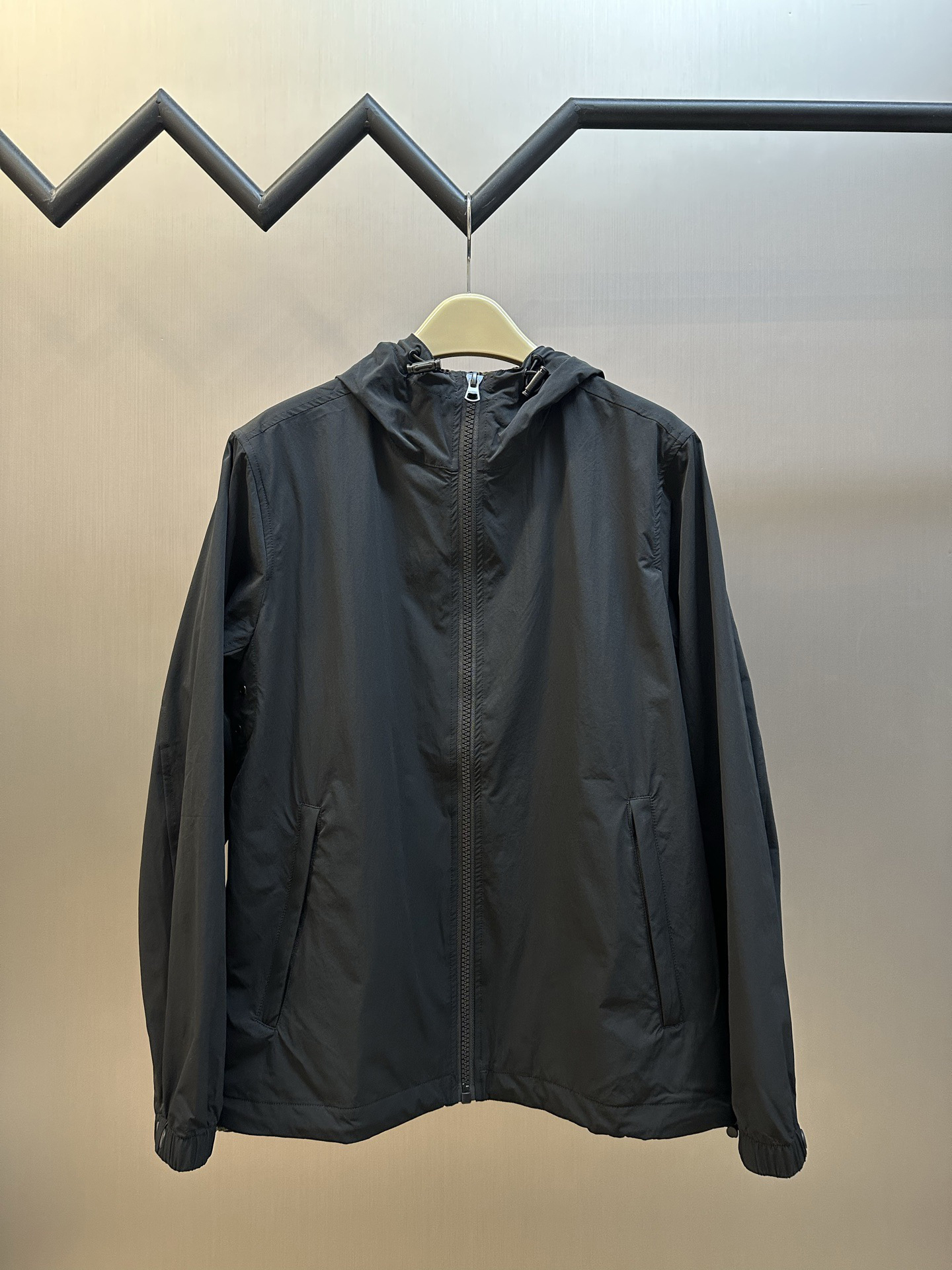 Men's plus size Outerwear & Coats Water Resistant Quick Dry Thin Skin Windbreaker Hoodies Sun Proof Jackets Reflective SIZE S-xL 5324r43