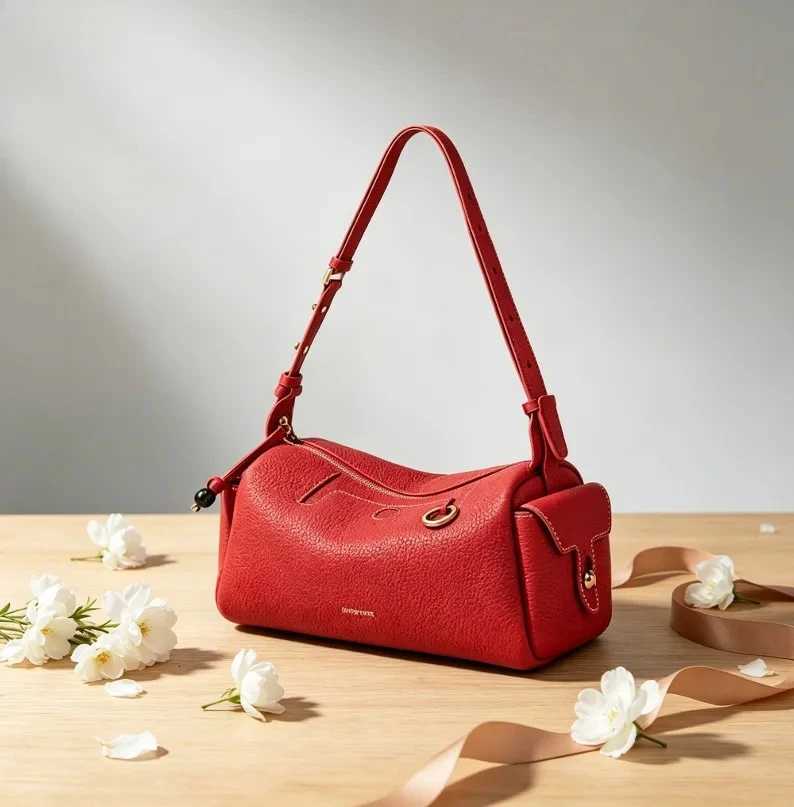 High Cross 2026 Body New Quality Leather Soft Simple Style Goods for Daily Use Handbag Simplified Leather Camera Bag Crossbody Shoulder Bag H2609221