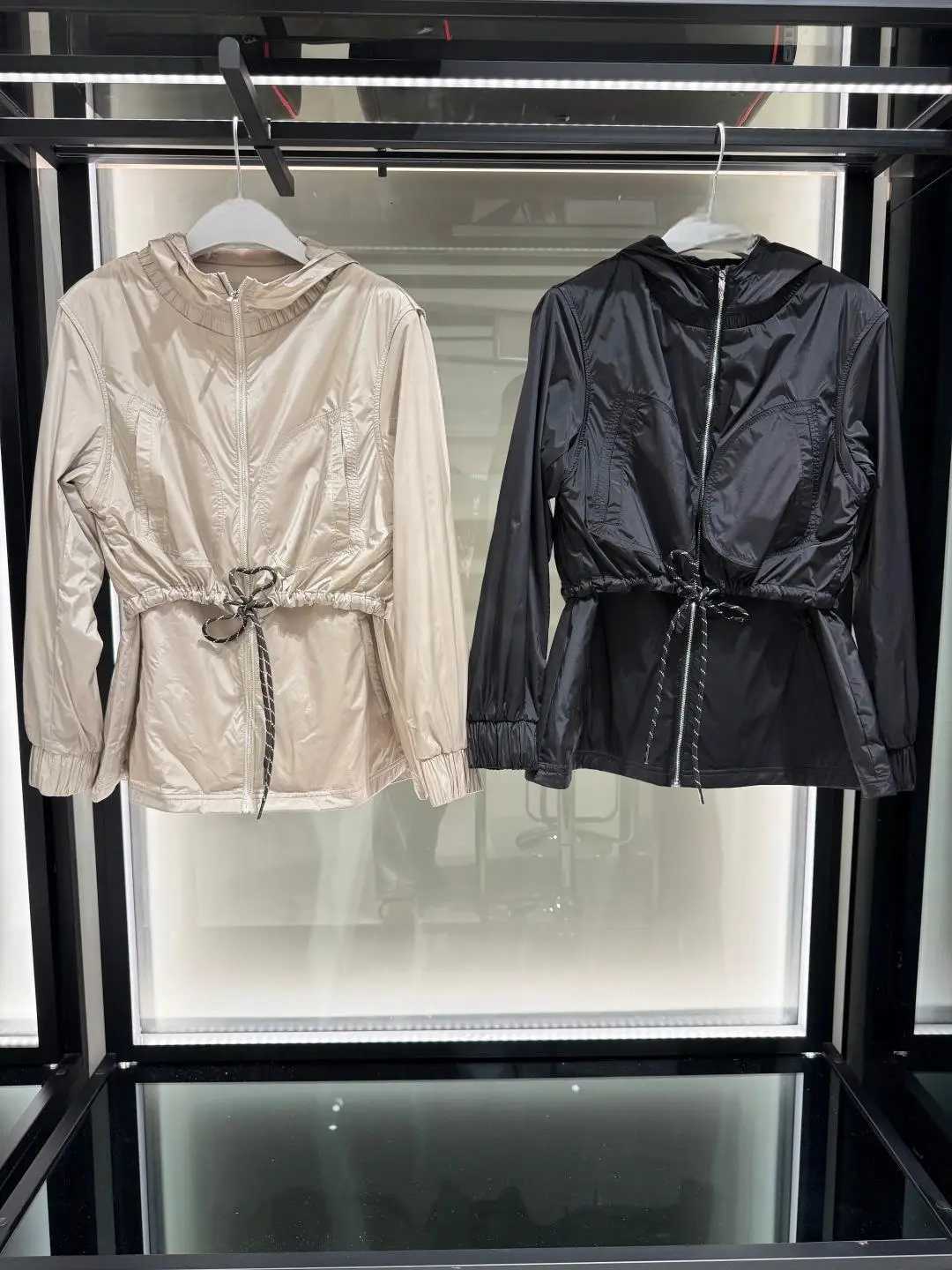Women's Jackets Women Golf Hooded Jacket Summer Lightweight Breathable Sun Protection Coat Outdoor Sports Casual Outerwear C260921