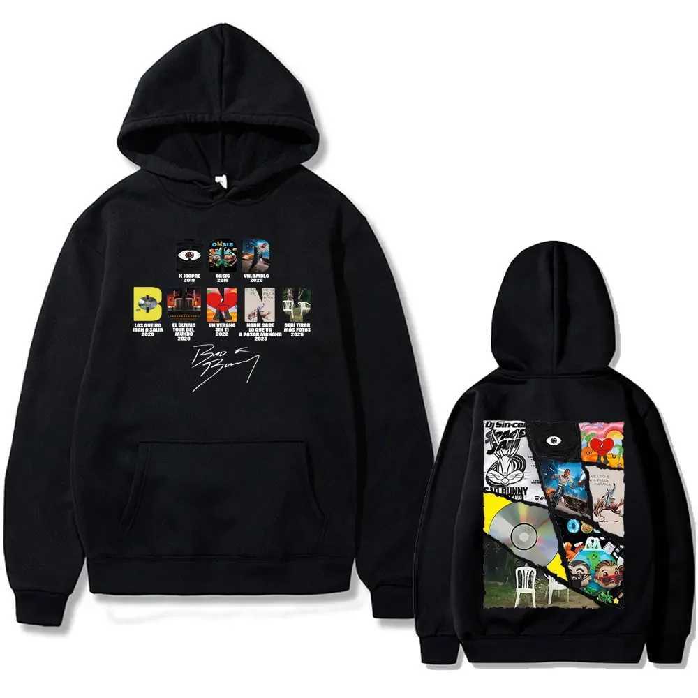 Men's Hoodies Sweatshirts Rapper DTMF DeBi TiRAR MaS FOToS Tour 2025 Men's hoodie fashion hip-hop retro streetwear hoodie men clothing J26