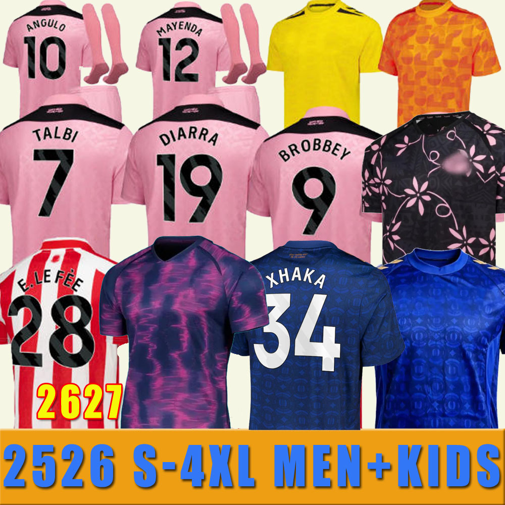 2026 2027 S-4XL sunderland 26 27 Soccer JerseyS Home away third RED BLACK KIDS s STEWART SIMMS ROBERTS AMAD CLARKE Diarra EMBLETON