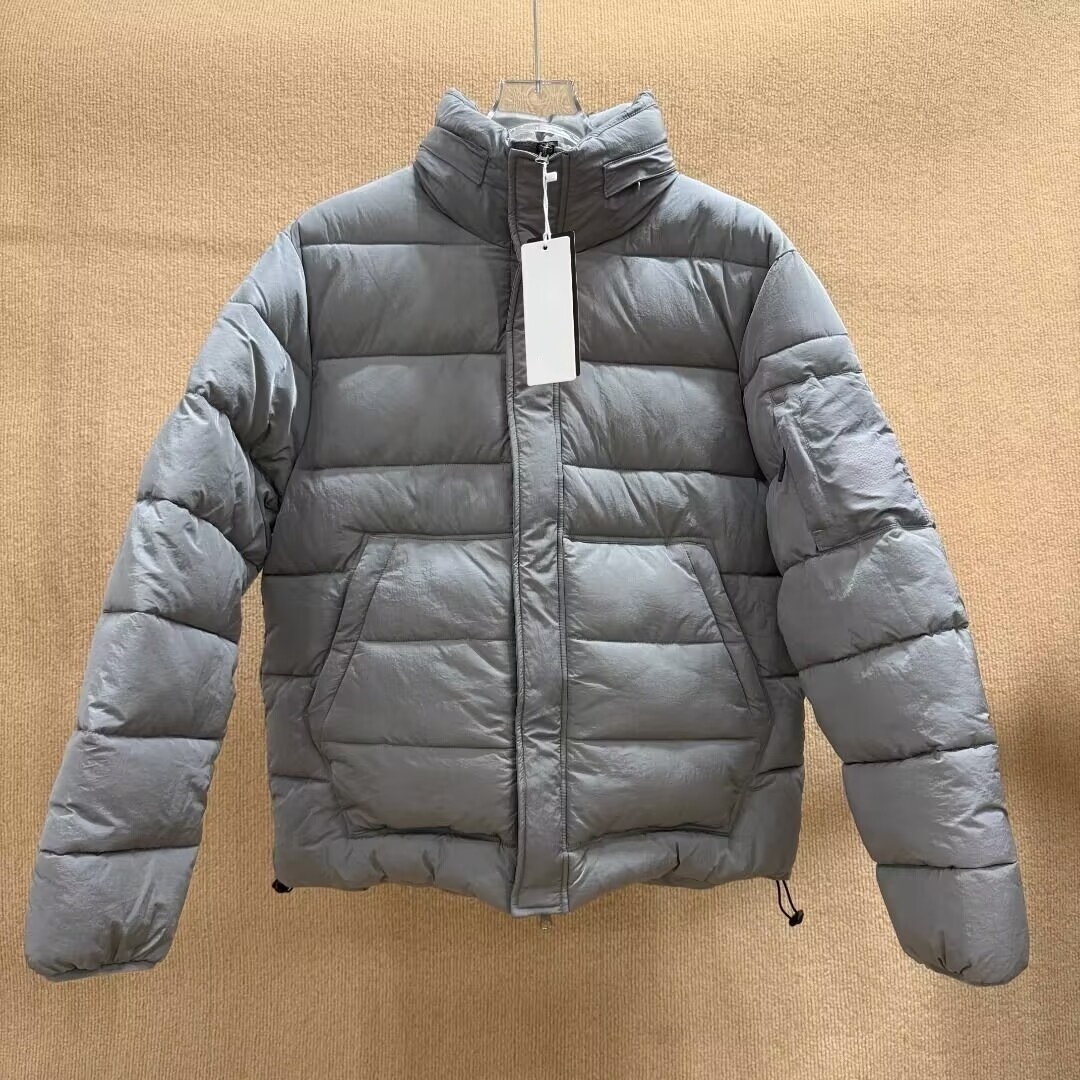 designer cp men windbreaker puffer with lens unisex high quality autumn winter thick warm down cotton padded gilet vest british streetwear jacket aa
