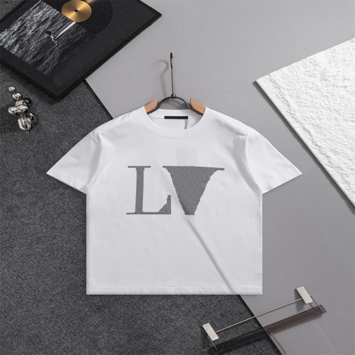 Couple style plus size T-shirt and polo shirt round neck T-shirt plus size collar embroidered and printed polar style summer casual pure cotton clot