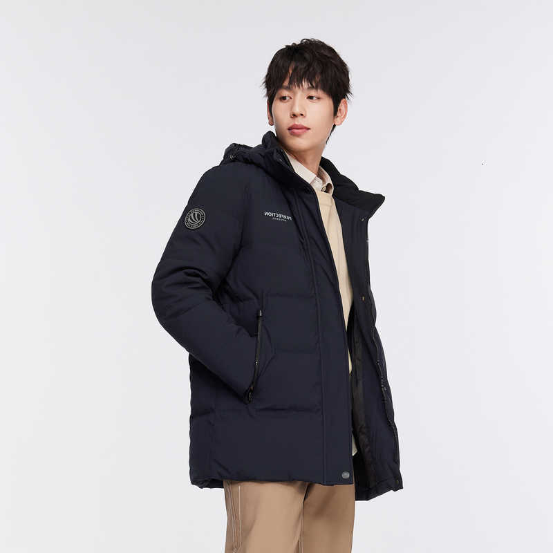 Men Men's Down Parkas Bosideng Hooded Down Jacket Premium 90 White Duck Down High Loft Warm Winter Coat Asian Fit C260922