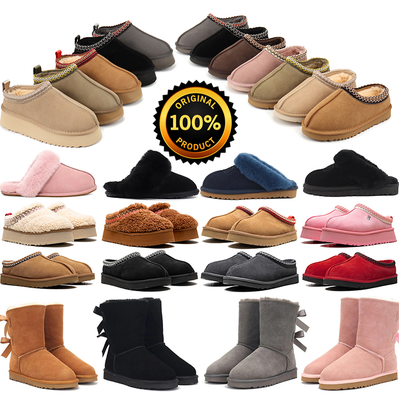 australia boots women snow boots luxury Classic tasman tazz slippers platform chestnut black grey brown chocolate ultra mini suede leather keep warm