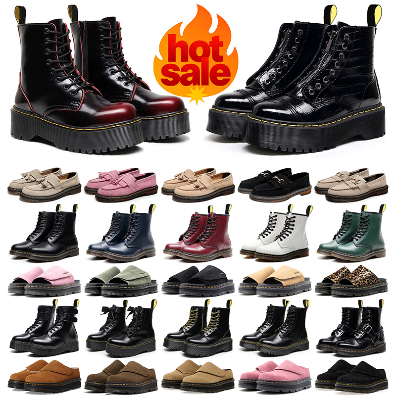 Free shipping designer boots for men women black white dark red blue Grey platform booties boot mens womens ankle shoes