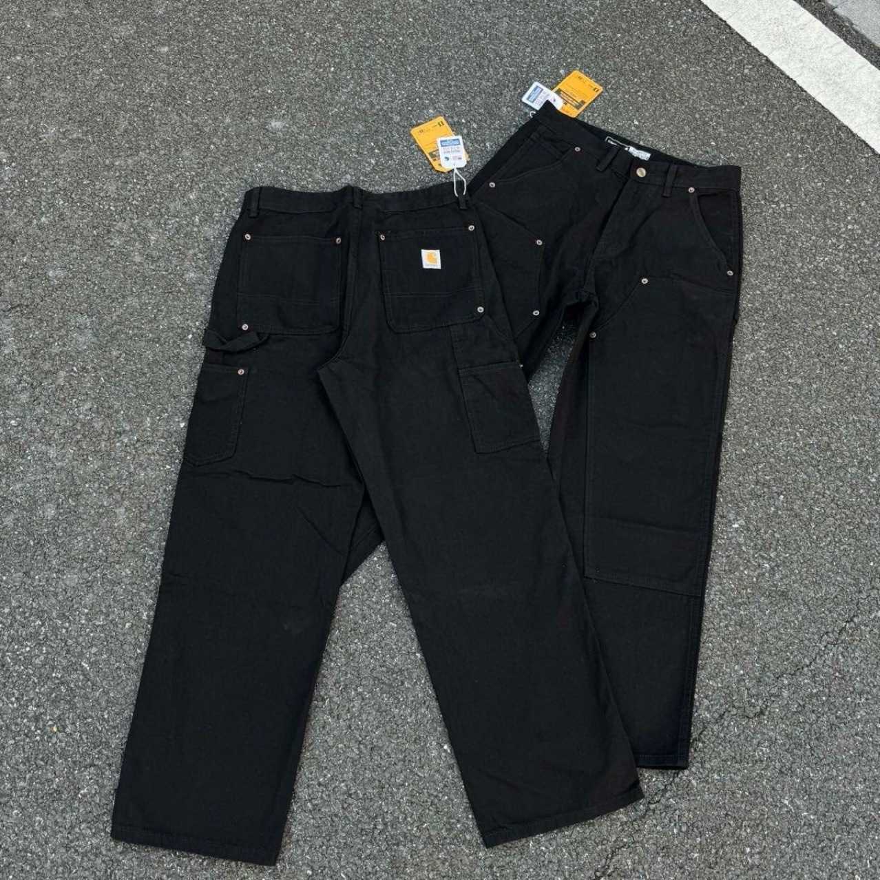 Car lumberjack-style workwear jeans with pockets American casual straight-leg pants for men and women T260921